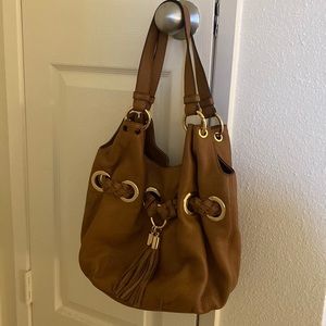 Michael Kors brown purse barely used